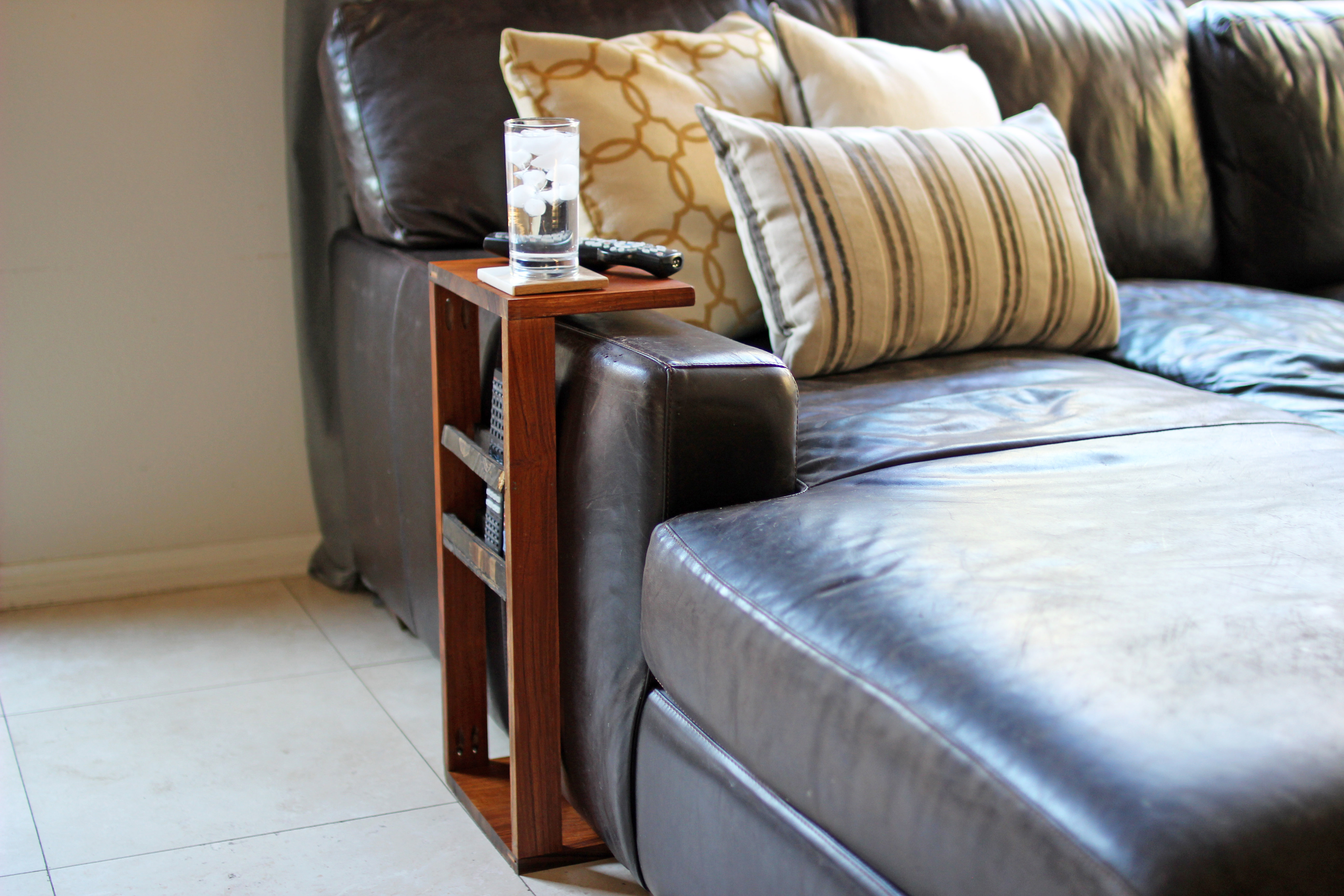 Diy Couch Arm Table Ehow