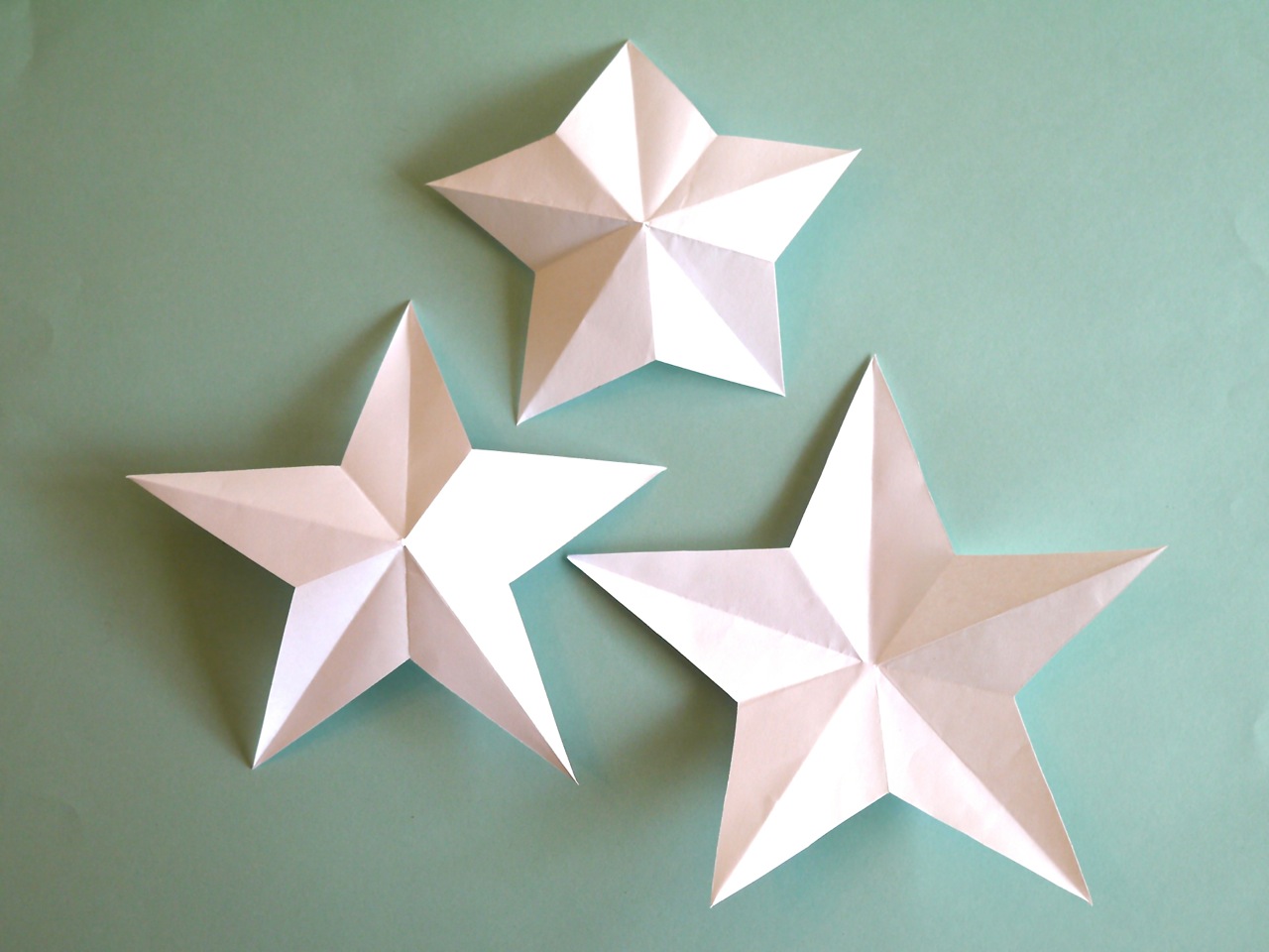 How to Cut Out a Paper Star