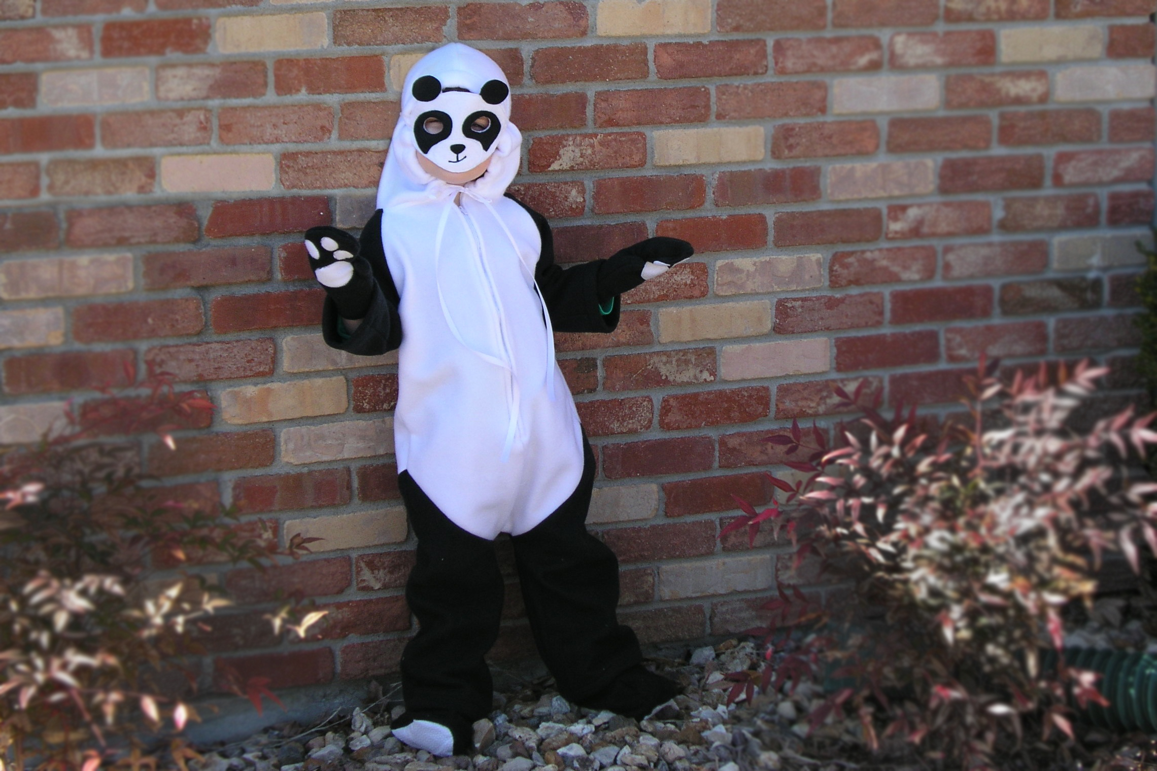 diy panda costume women