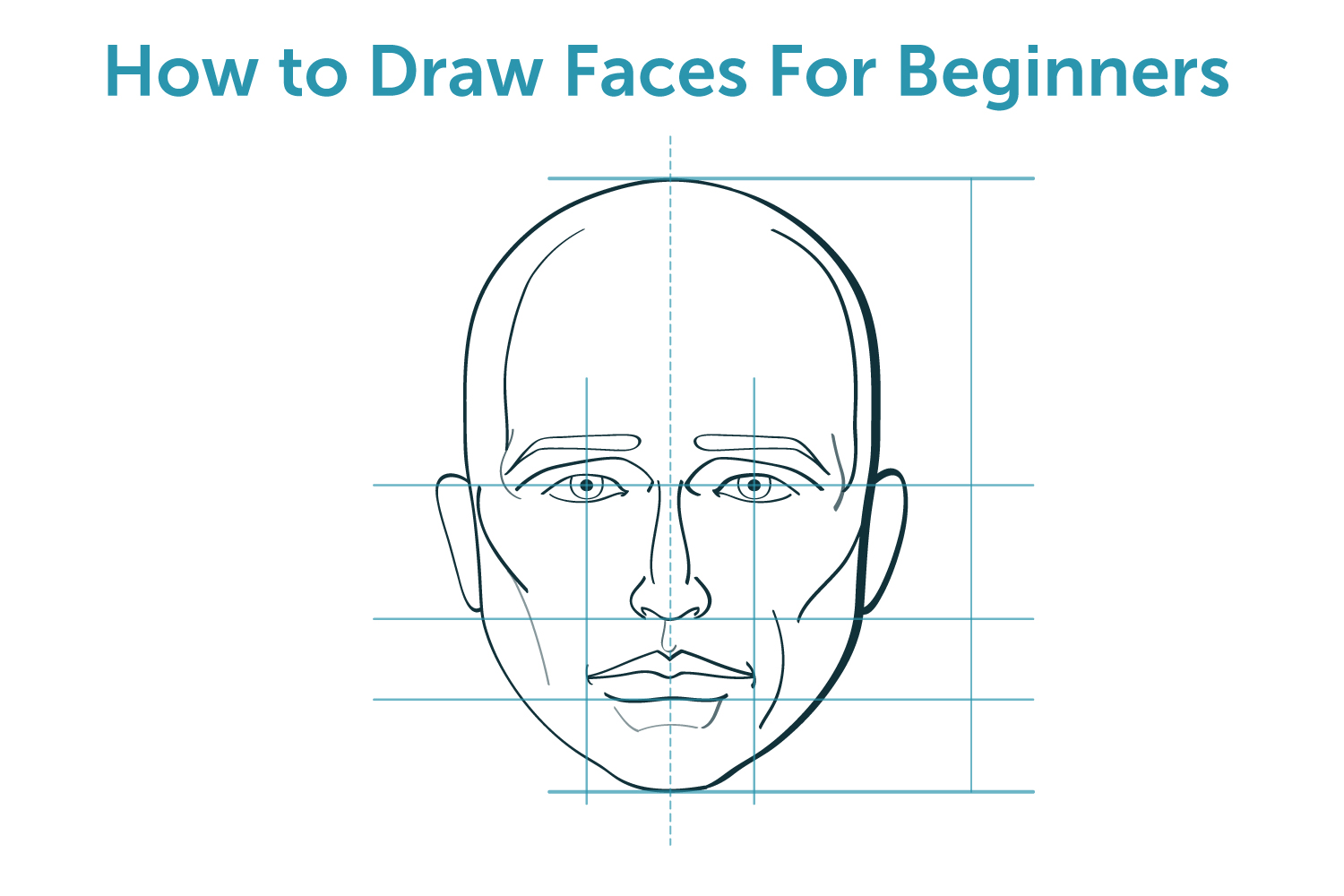 How to Draw Faces for Beginners – SIMPLE