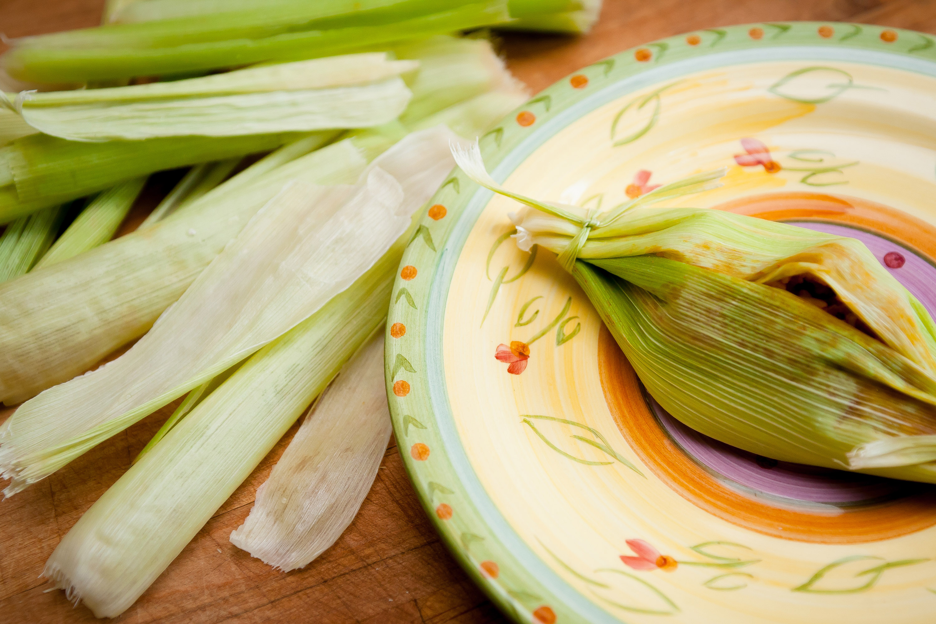 How to Dry Corn Husks for Tamales