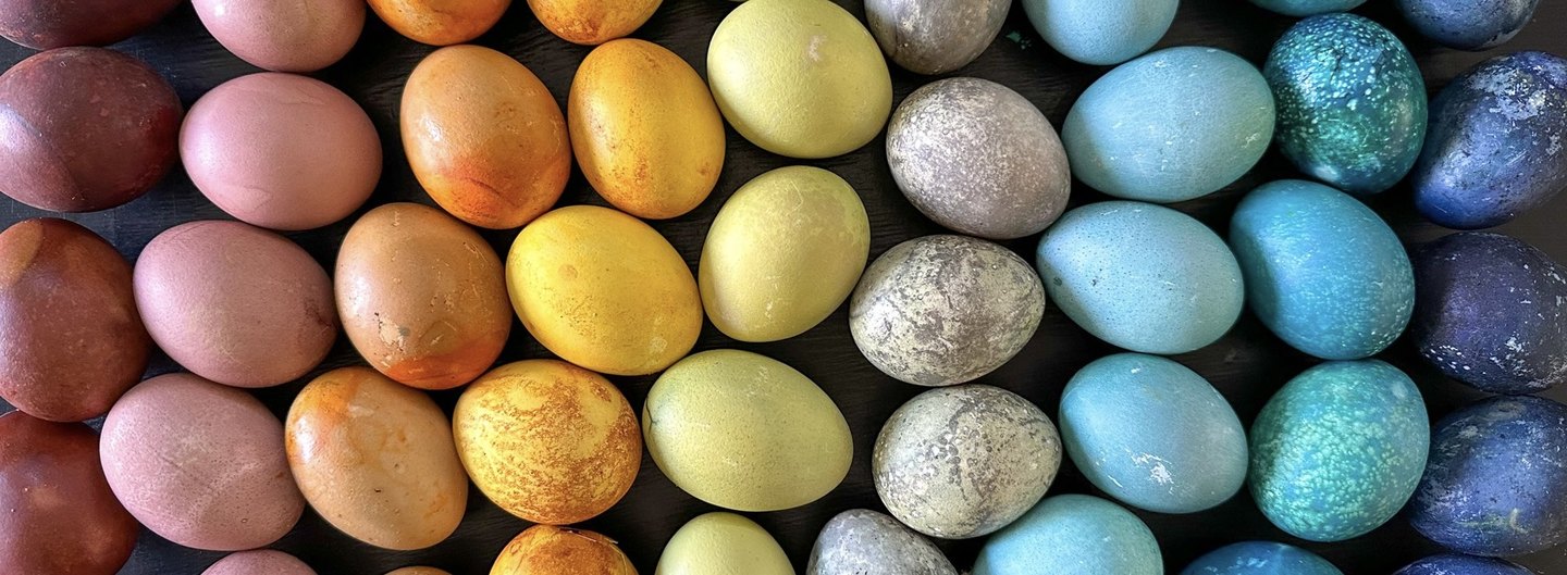 How to Dye Easter Eggs With Natural Egg Dyes by Beth Huntington