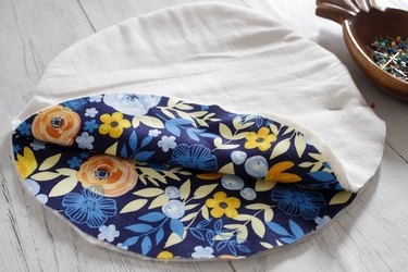 The guacamole is fresh, the onions are diced, the cheese is shredded, and the table is set. All you need now, to make your taco night perfect, is a handmade, cotton fabric tortilla warmer.
