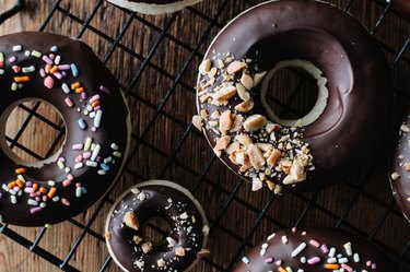 Baked Chocolate Glazed Doughnuts Recipe