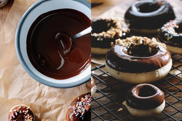 Baked Chocolate Glazed Doughnuts Recipe