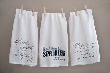 Funny Personalized Kitchen Towel Set for Your Favorite Cook