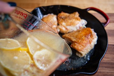 Lemon Artichoke Skillet Chicken Recipe