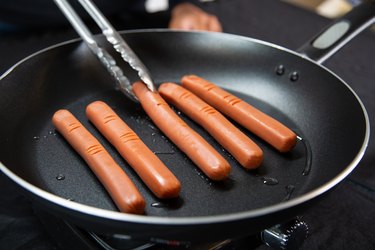 Cooking Hot Dogs