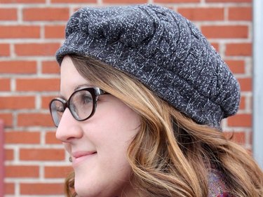 Upcycled Sweater Beret