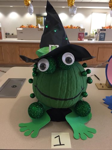 The winner of eHow's pumpkin decorating contest.