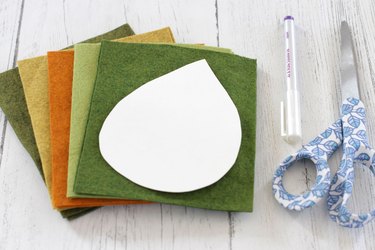 Bring that colorful fall feeling inside your home by creating a few vibrant felt coasters to protect your coffee table from those steaming cups of hot cocoa you'll be sipping.