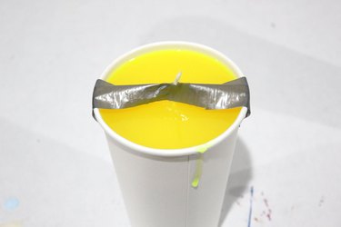 yellow wax