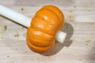candle through pumpkin