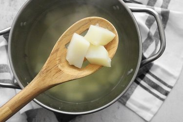 Boil potatoes