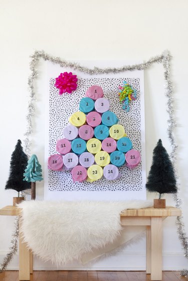 DIY 90s nostalgia advent calendar