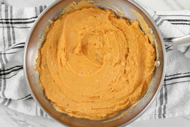 Combine pumpkin sauce ingredients