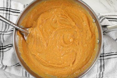 Pumpkin cream sauce