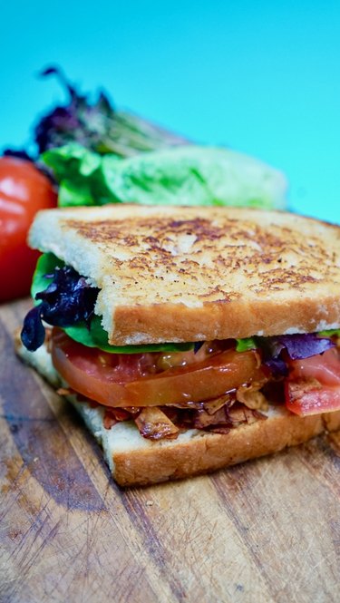 Amazing Vegan BLT with Coconut Bacon