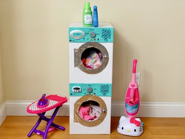 DIY Cardboard Play Washer & Dryer
