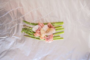 Make Ahead Foil Pack Chicken Asparagus Dinners