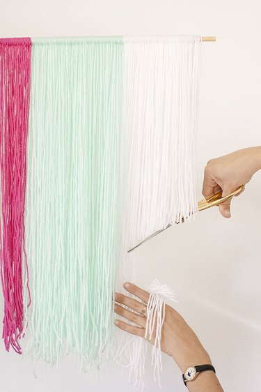 Budget-Friendly DIY Yarn Wall Hangings
