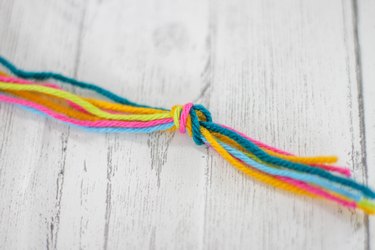 If making friendship bracelets was a part of your childhood, now could be the perfect time to teach this simple weaving technique to the young people you love.