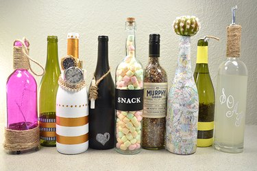 10 Clever Ways To Reuse Wine Bottles | Ehow