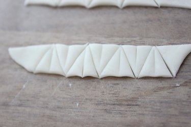 fondant triangles