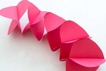 DIY Paper Strawberry Garland