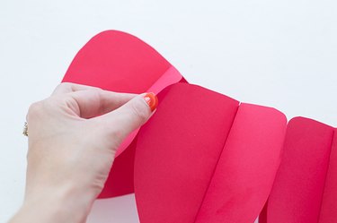 DIY Paper Strawberry Garland