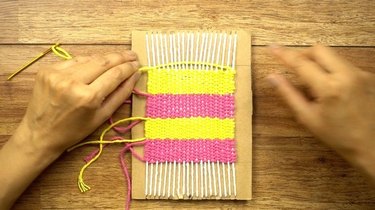 Cardboard Loom