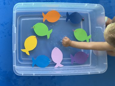 DIY Kids' Magnetic Fishing Set