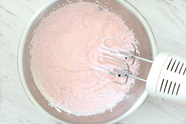 Mix in strawberry mixture