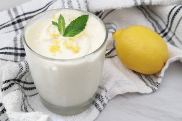 Lemon mousse