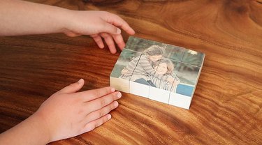 DIY personalized wooden puzzle