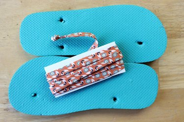 How to Customize Flip Flops With Bias Tape