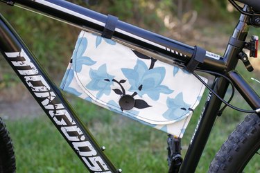 If you've recently taken to the road on a bike, and you love to sew, then this DIY bike pouch could be a perfect way to combine two of your favorite hobbies and create a spot to carry a few essentials while taking to the open road.