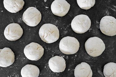 Roll dough into balls