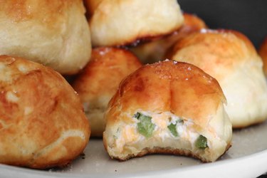 Jalapeño popper stuffed pretzels