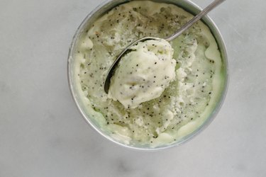 Kiwi Sorbet is a refreshing and sweet summer treat.