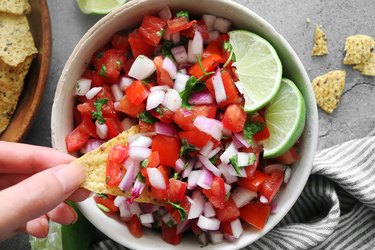 Homemade pico de gallo recipe