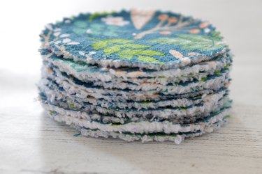 DIY reusable makeup remover pads