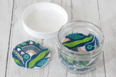 Even your skin care routine can join the zero waste movement with these cute and cheerful reusable makeup remover pads.