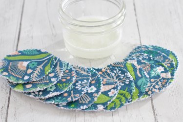 Even your skin care routine can join the zero waste movement with these cute and cheerful reusable makeup remover pads.