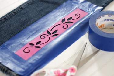 Give your plain jeans some personality by using a stencil and bleach to add some fun designs. Cover them with patterns or just put a few strategically placed pictures to alter your jeans and make them your own.