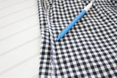 All it takes is a good seam ripper and a little fun fabric to add an in-seam pocket to any piece of clothing in your wardrobe.