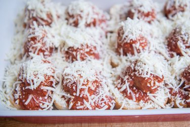 Mozzarella Meatball Sliders Recipe