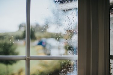 Rain on a window