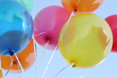 Colourful balloons