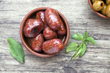 Spanish tasty chorizo